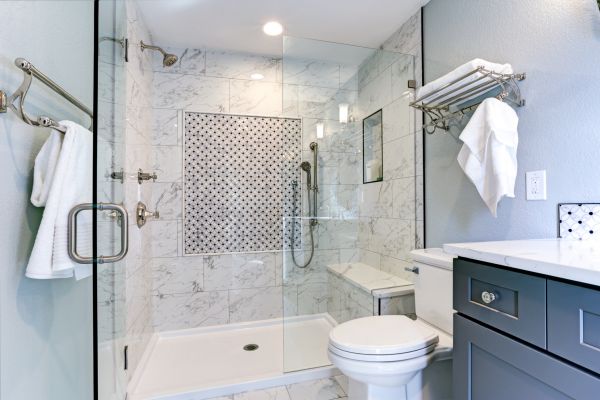 Shower Base Installation in Bay City